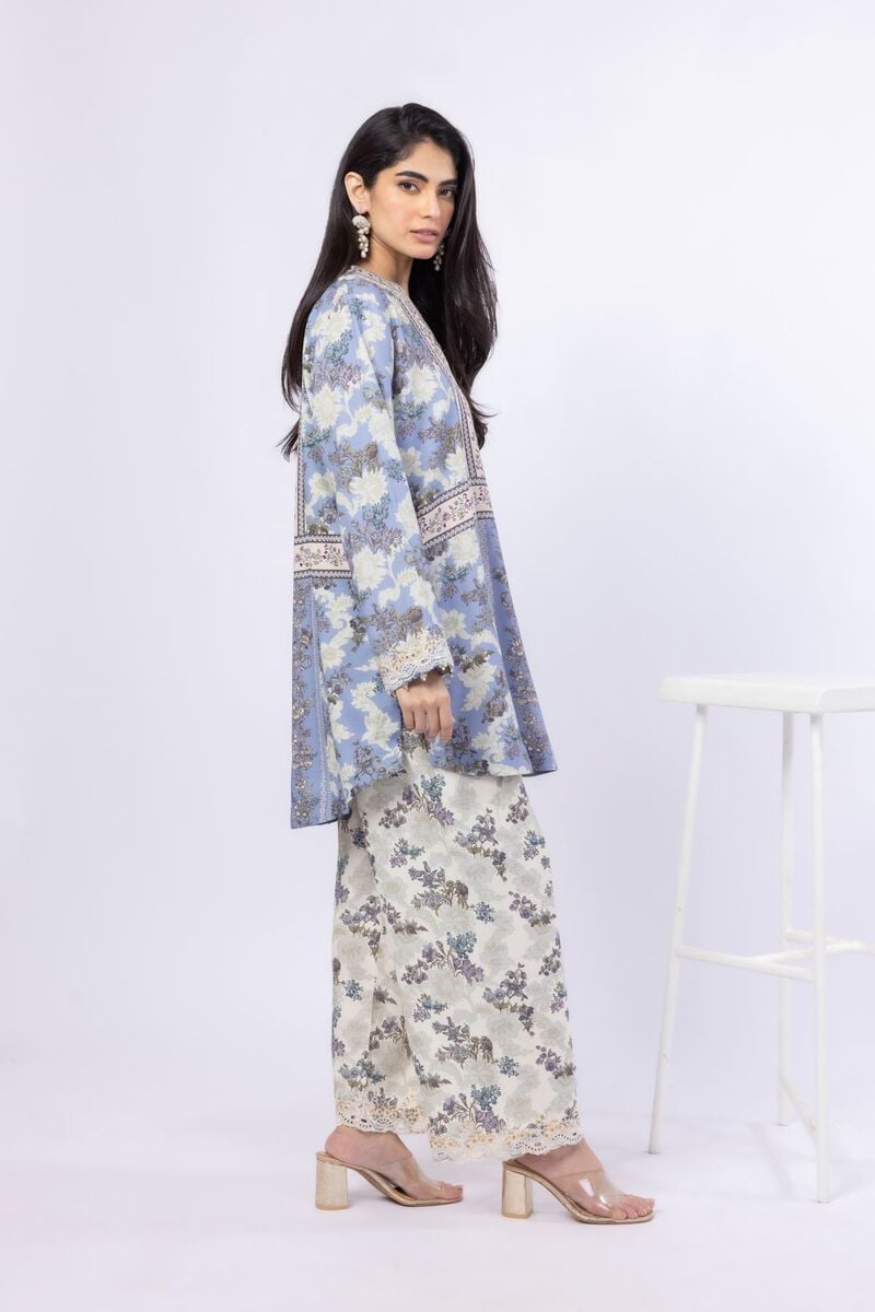 Embroidered | Russian Raw Silk | Kurta | USD 45.00