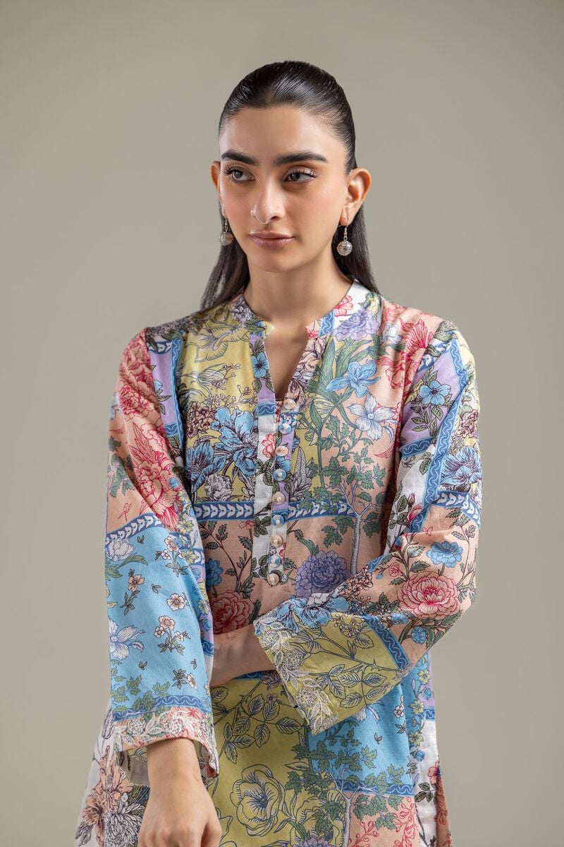 Embroidered | Cotton Dobby | Button-Down Cotton Kurta | USD 35.00