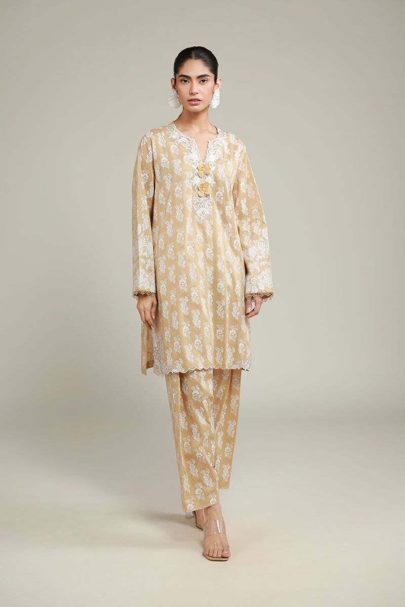 Embroidered  | Lawn | Tailored 2 Piece | Top and Bottom | USD 60.00