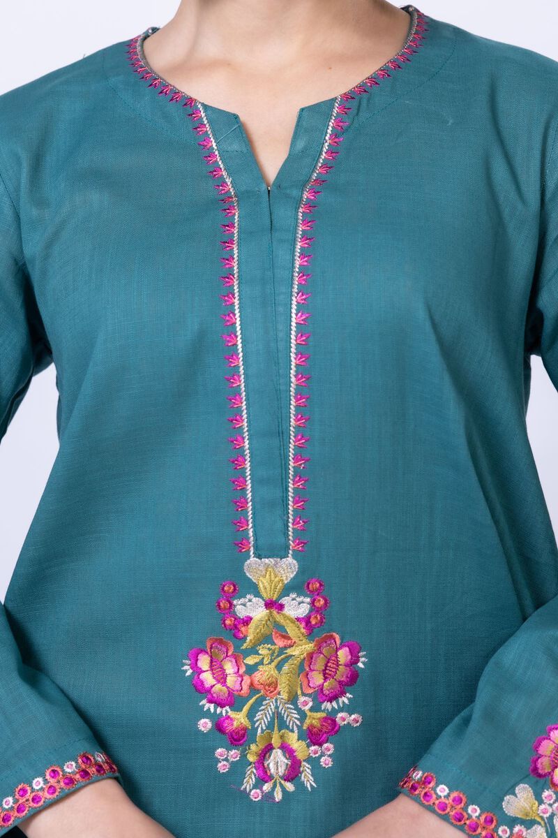 Embroidered | Crosshatch | Kurta | USD 7.50