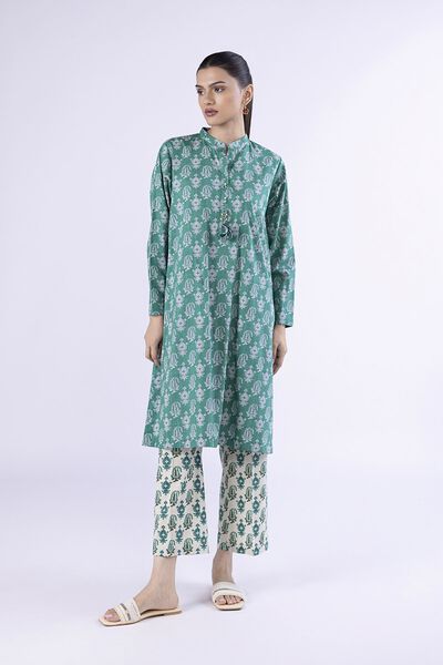Printed | Crosshatch Poplin | Pants | USD 7.50