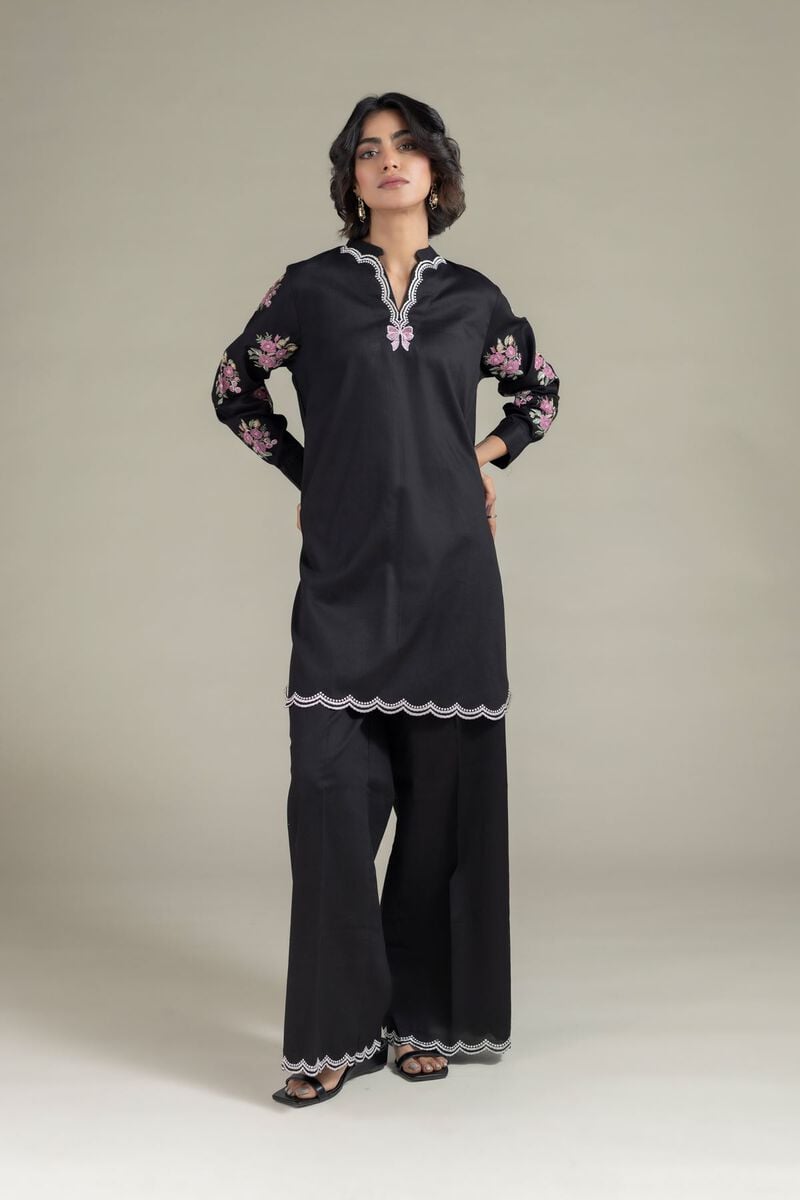 Embroidered | Textured Cotton | Kurta | USD 40.00