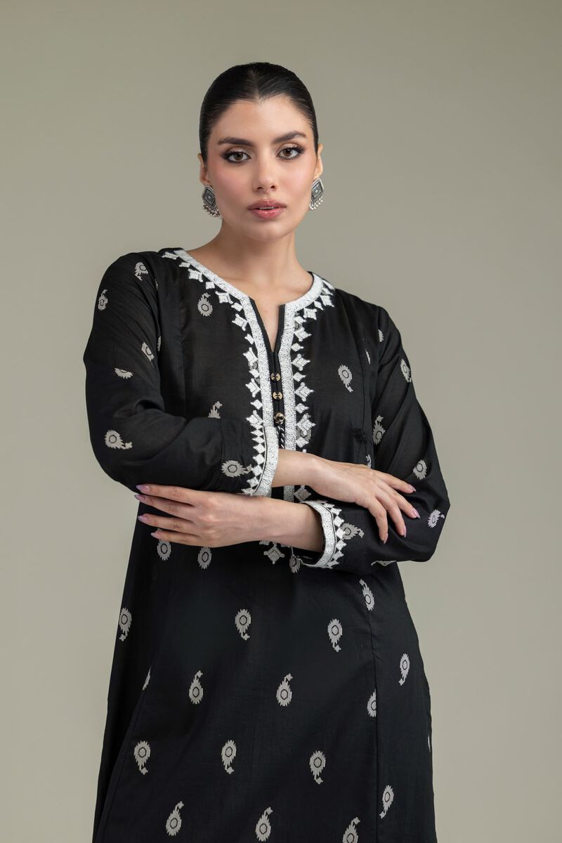 Embroidered | Lawn | Longline Lawn Kurta | USD 40.00