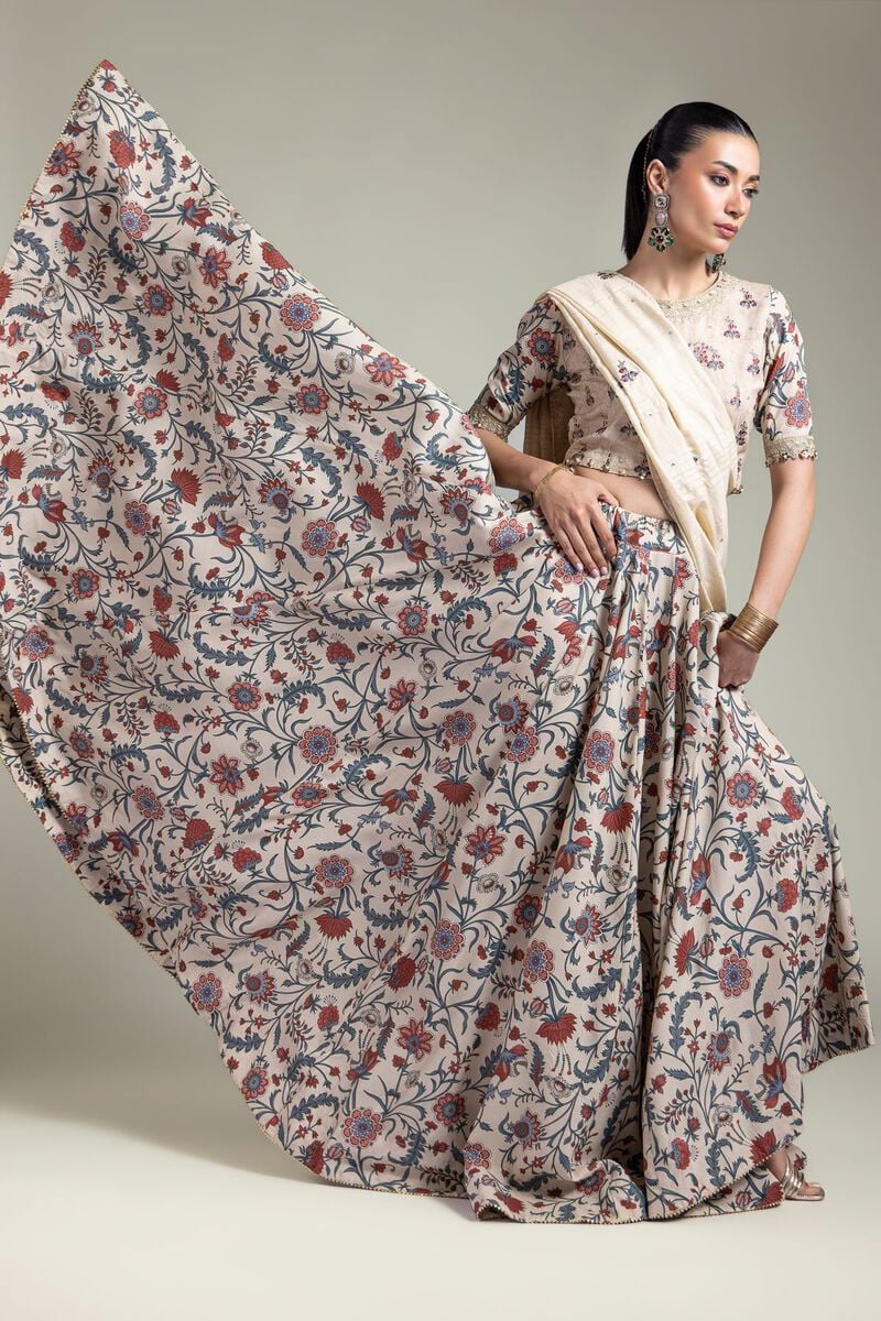 Embroidered | Raw Silk | Lehenga Choli Set | USD 155.00