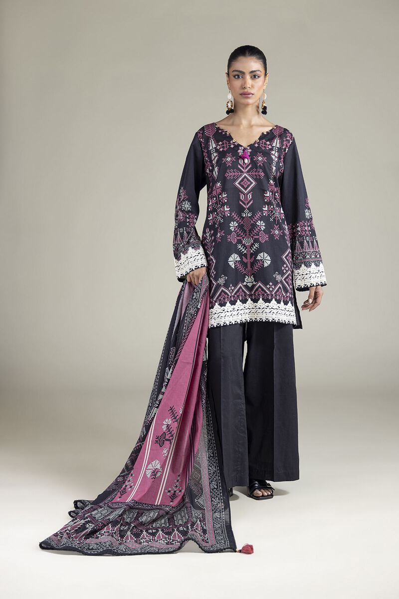 Embroidered | Lawn | Fabrics 3 Piece | null