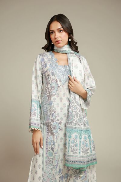 Embroidered | Textured Lawn | Tailored Lawn 3-Piece | USD 65.00