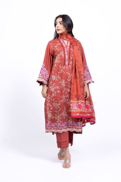 Embroidered | Heavy Textured Cotton | Kurta | USD 17.50