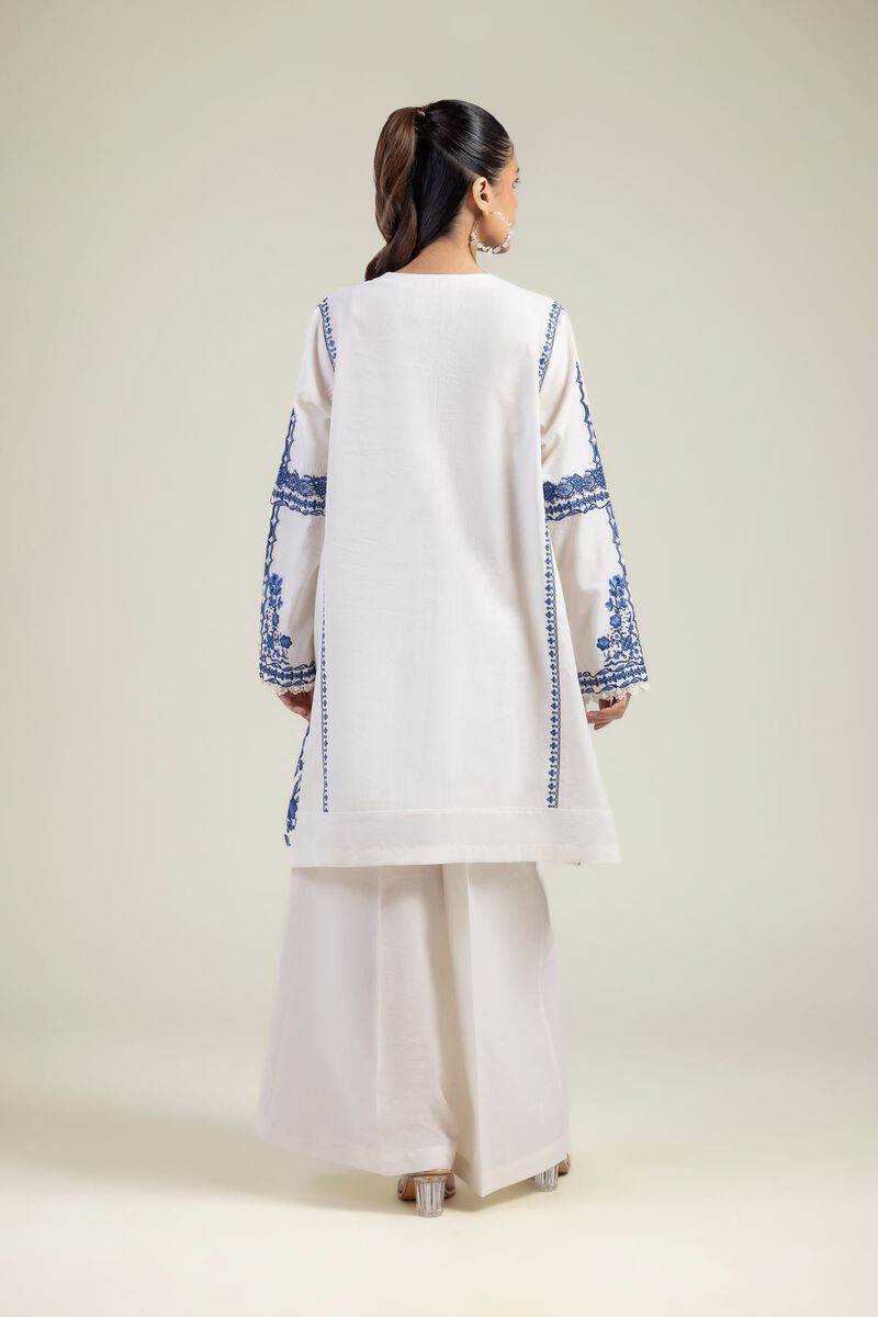 Embroidered | Cotton Dobby | 2-Piece Tailored Set | USD 70.00