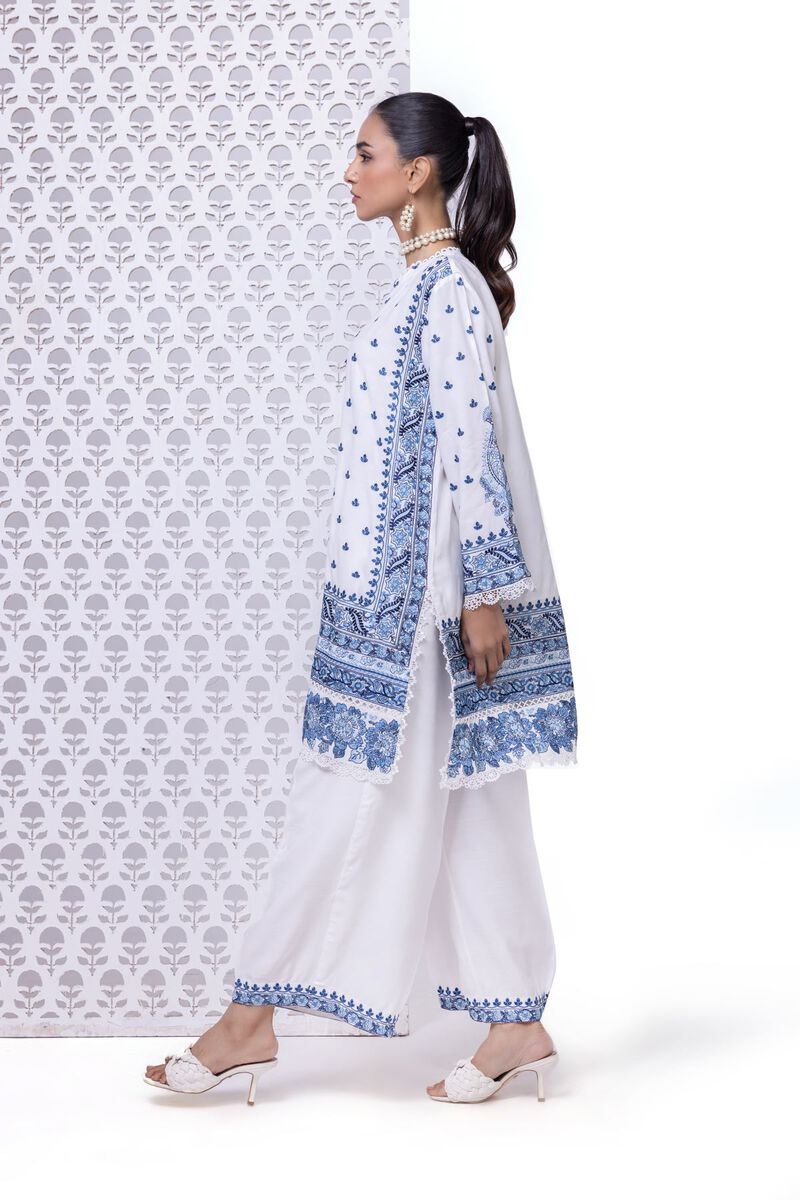 Embroidered | Raw Silk | Pants | USD 7.50