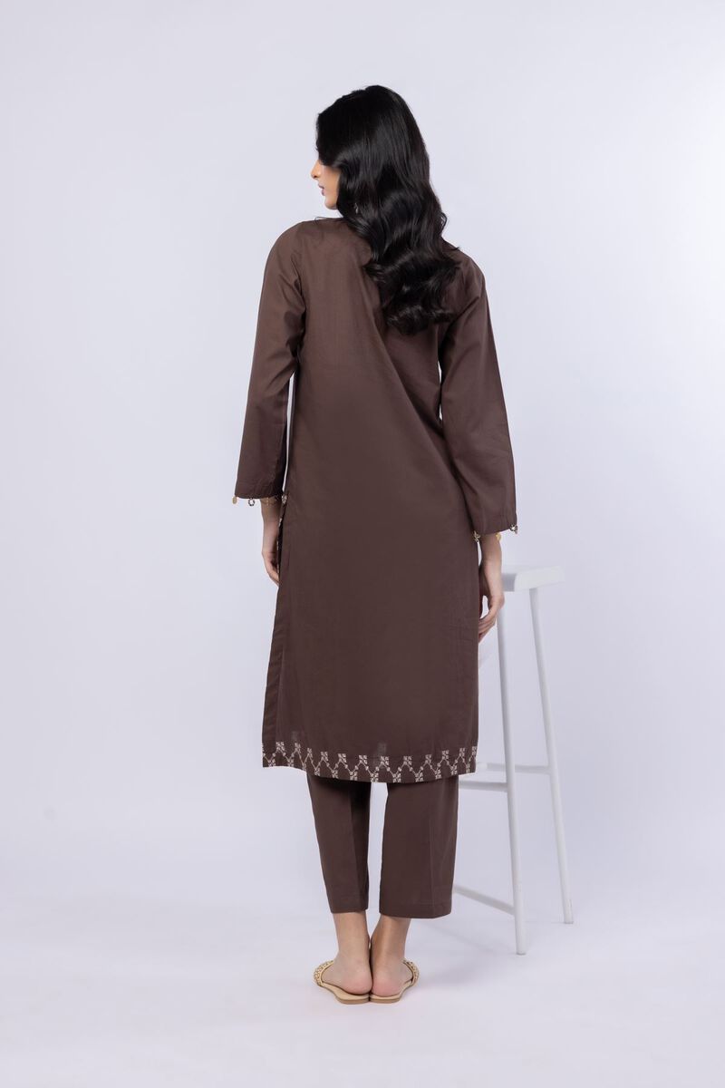 Embroidered | Crosshatch Poplin | Kurta | USD 17.50