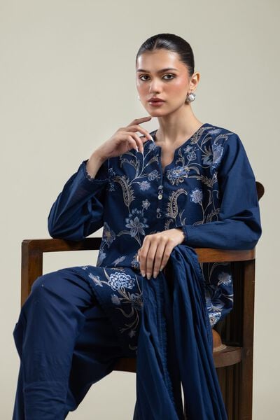 Embroidered | Cambric | Short Cambric Kurta | USD 45.00