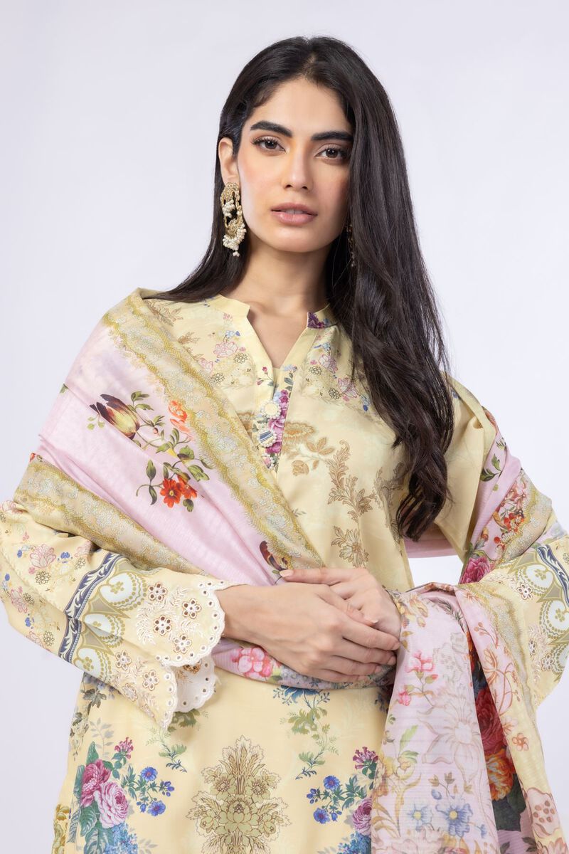 Printed | Tusser Silk | Dupatta | USD 23.00