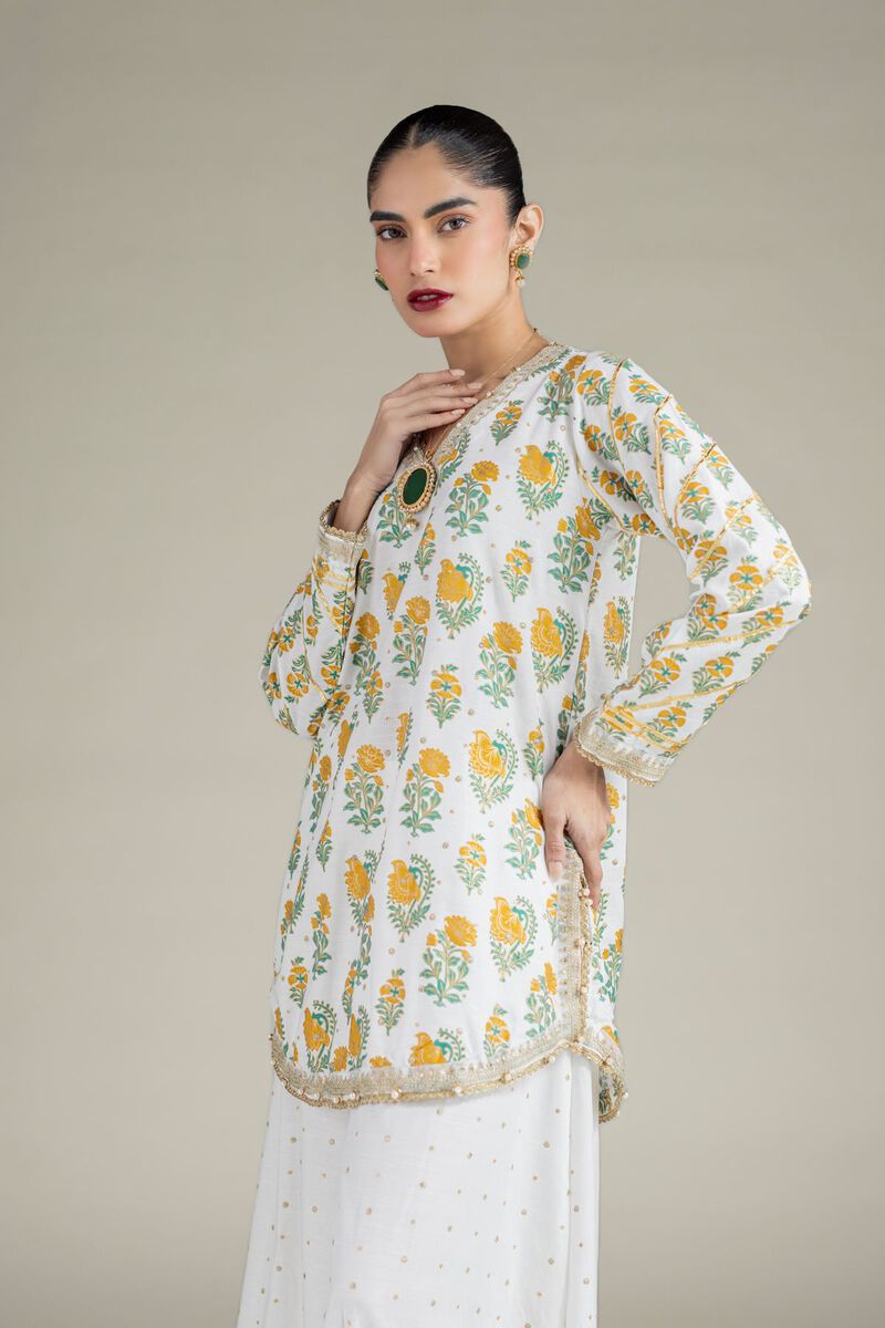 Embroidered | Raw Silk | Kurta | USD 55.00