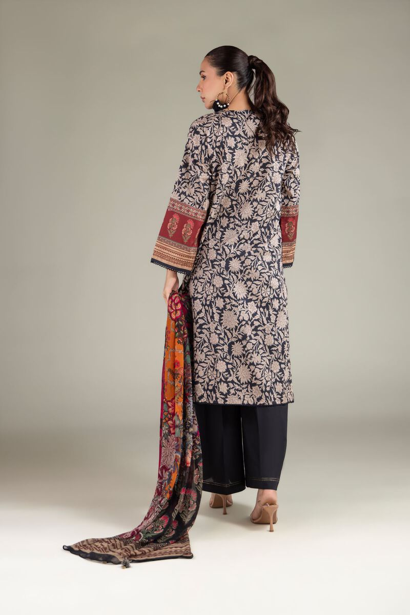 Embroidered | Cotton Dobby | 3 Piece Tailored Set | USD 70.00
