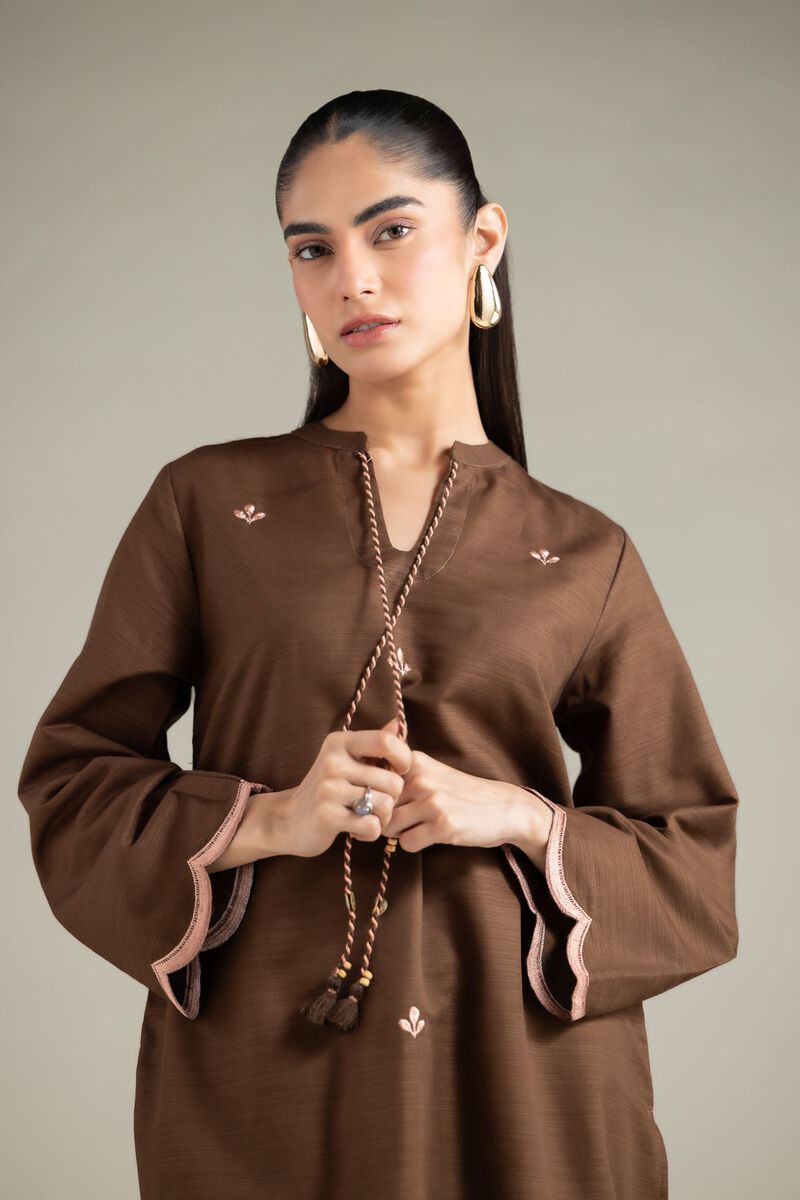 Embroidered | Textured Cotton | Kurta | USD 35.00