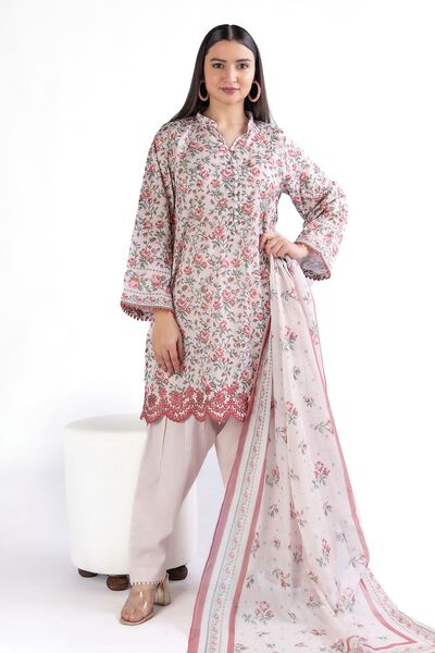 Embroidered | Lawn | Fabrics 3 Piece | USD 12.00