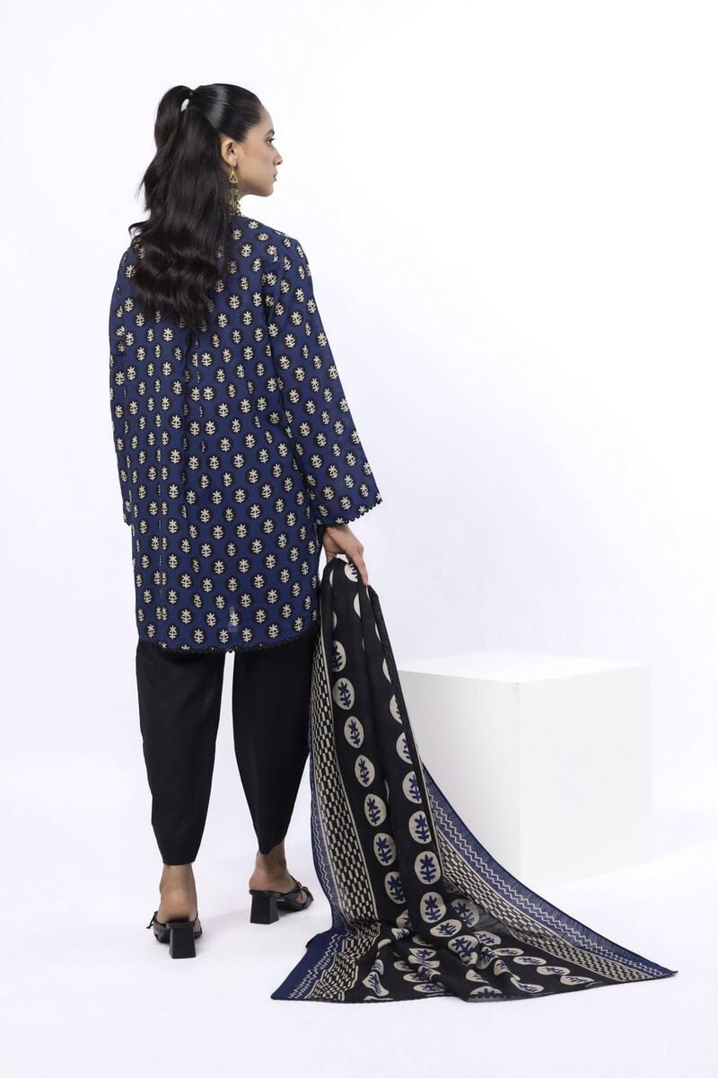 Printed | Light Khaddar | Tailored 3 Piece | USD 45.00