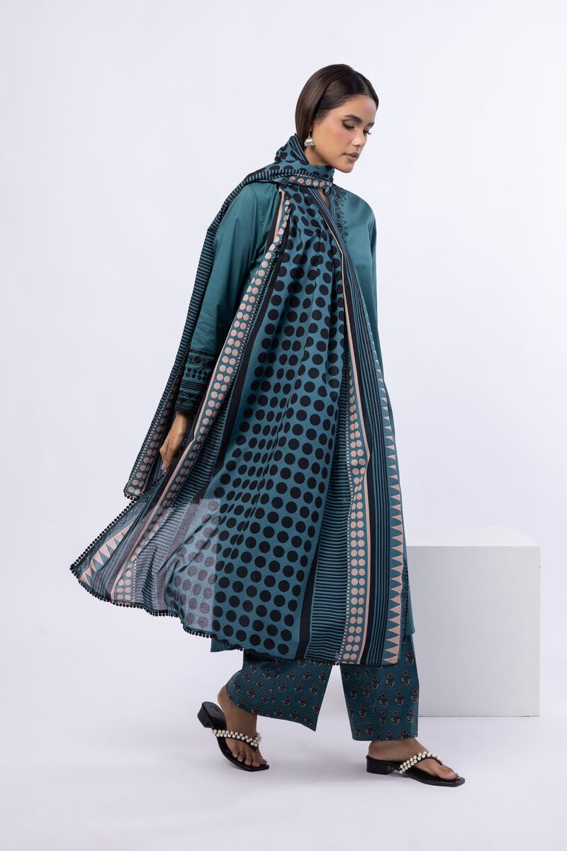 Printed | Slub Lawn | Dupatta | USD 10.00