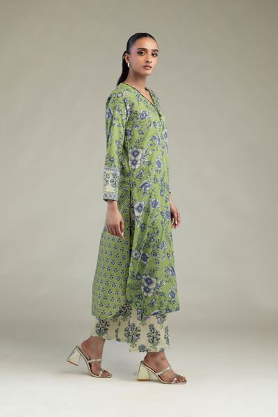Printed | Cambric | Floral Cambric Pants | USD 30.00