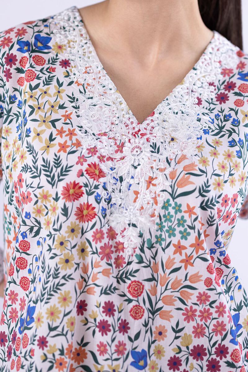 Embroidered | Cambric | Kurta | USD 12.50