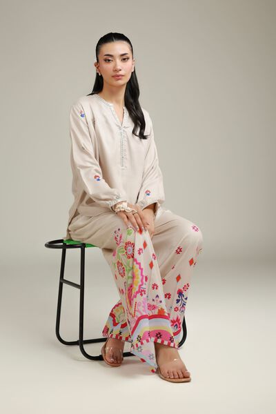 Embroidered | Viscose Crepe | Tunic | USD 35.00