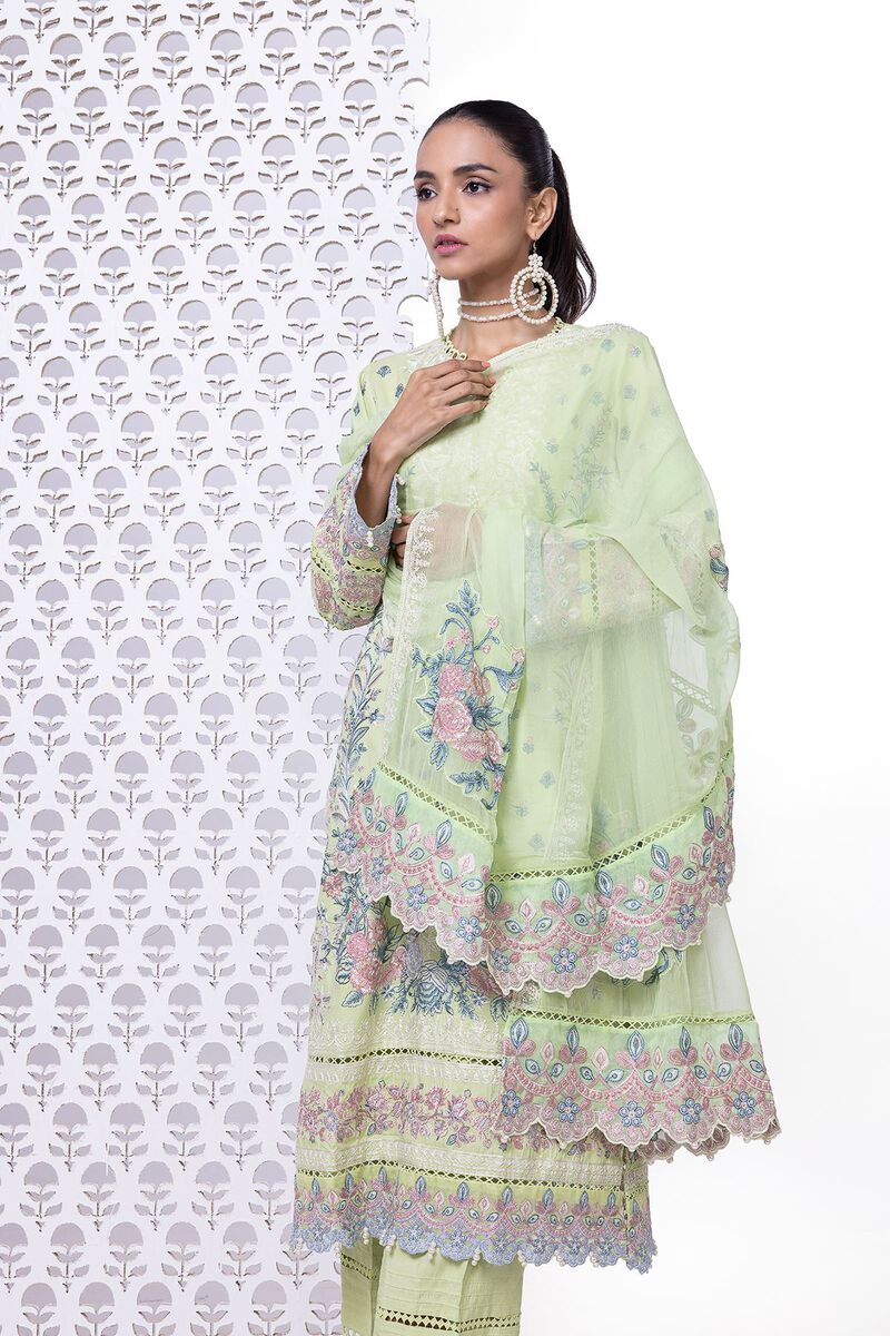 Embroidered | Bamber Chiffon | Dupatta | null