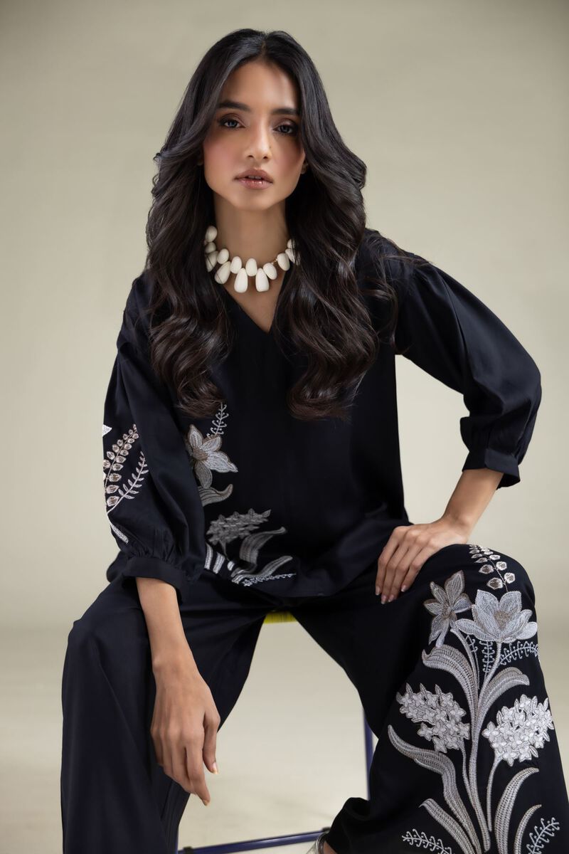 Embroidered | Viscose | Blouse | USD 35.00