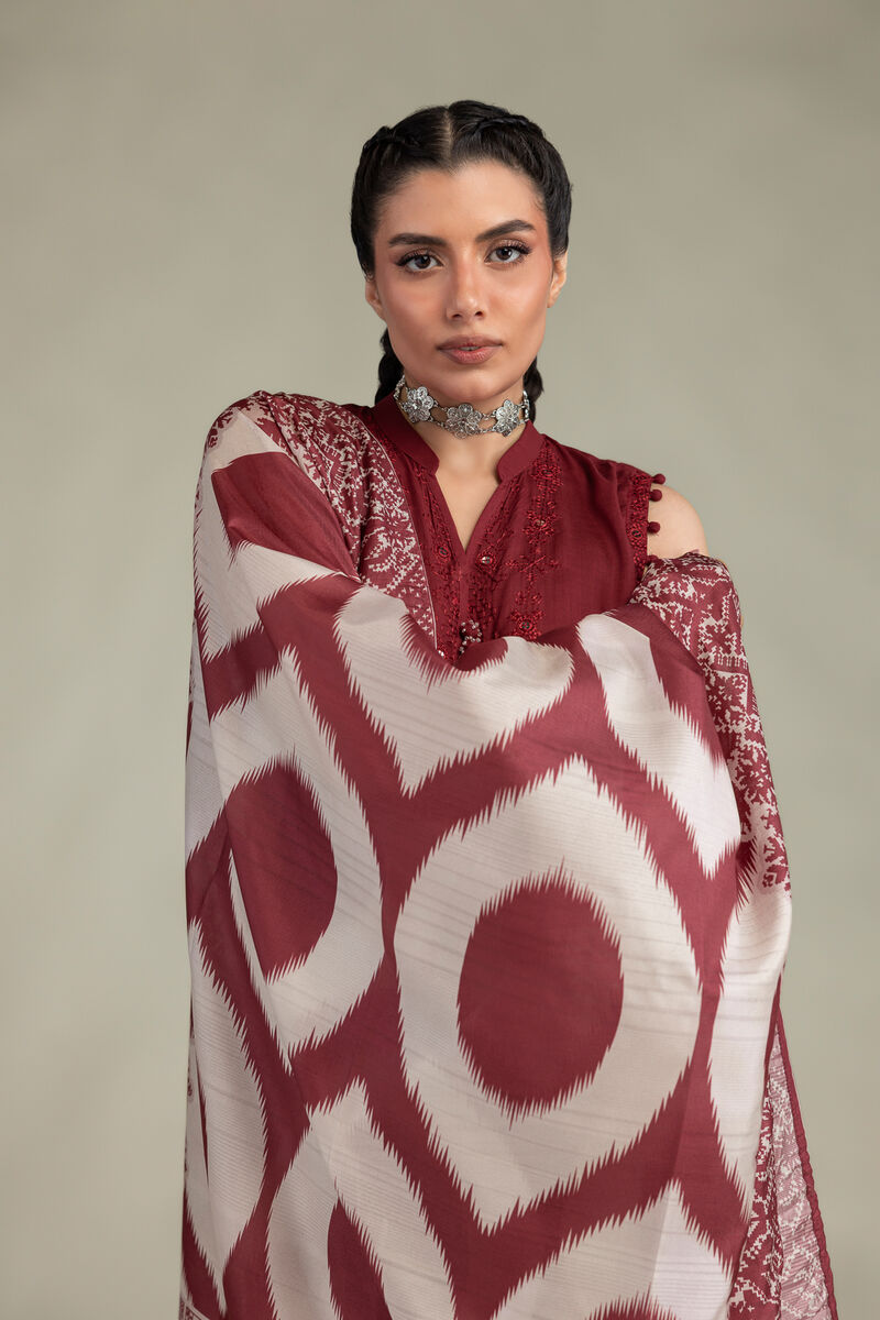 Embroidered | Polyester Silk | Polyester Silk Dupatta | USD 30.00