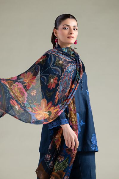 Embroidered | Chiffon | Dupatta | USD 30.00