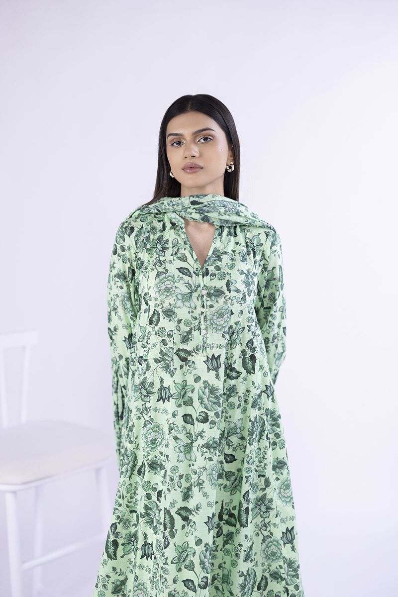 Printed | Voile | Dupatta | USD 10.00