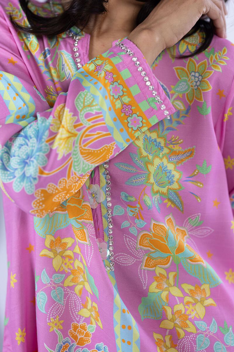 Printed | Thai Silk | Kurta | USD 50.00