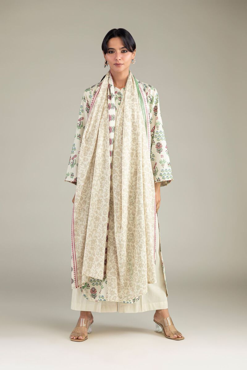 Lawn | Lawn Floral Dupatta | USD 30.00