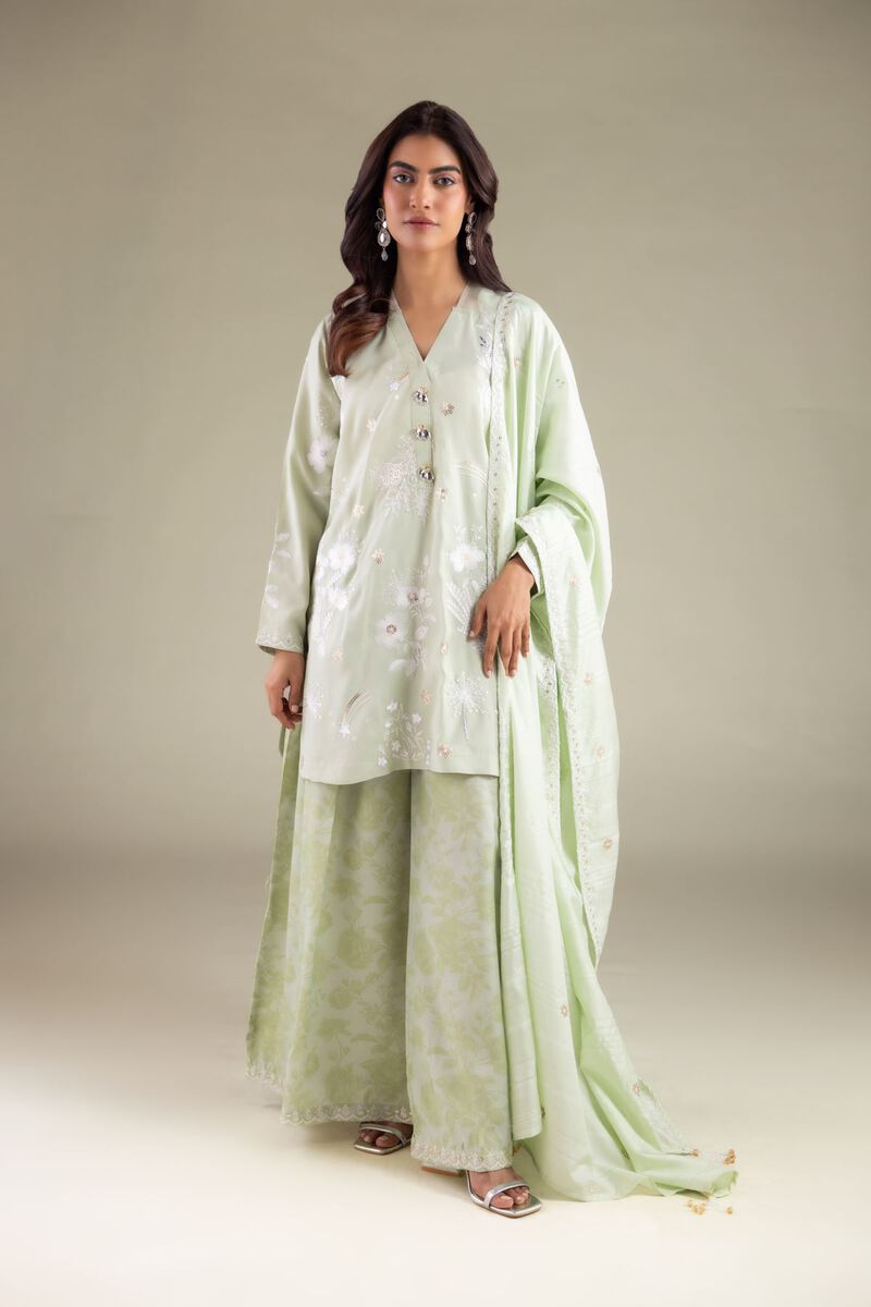 Embroidered | Polyester Silk | Dupatta | USD 40.00