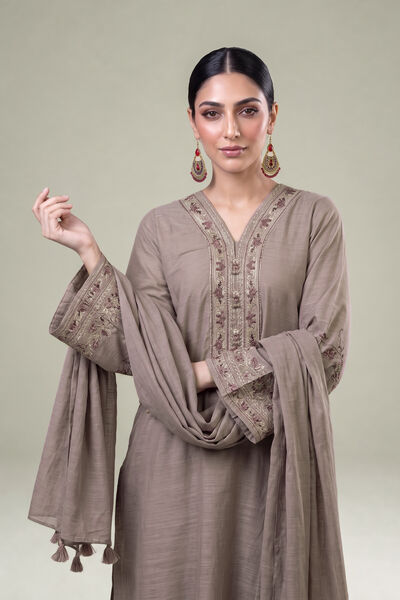 Embroidered | Light Khaddar | Light Khaddar Dupatta | USD 30.00