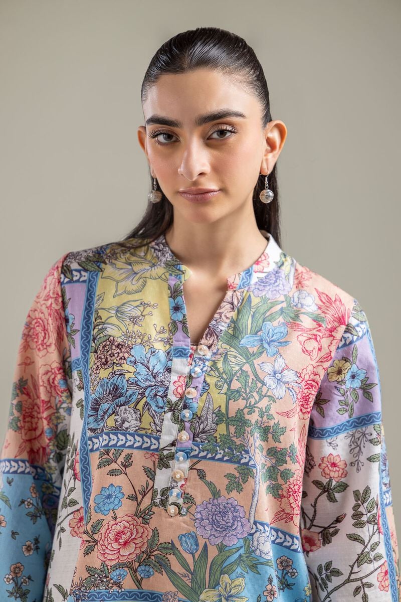 Embroidered | Cotton Dobby | Button-Down Cotton Kurta | USD 35.00