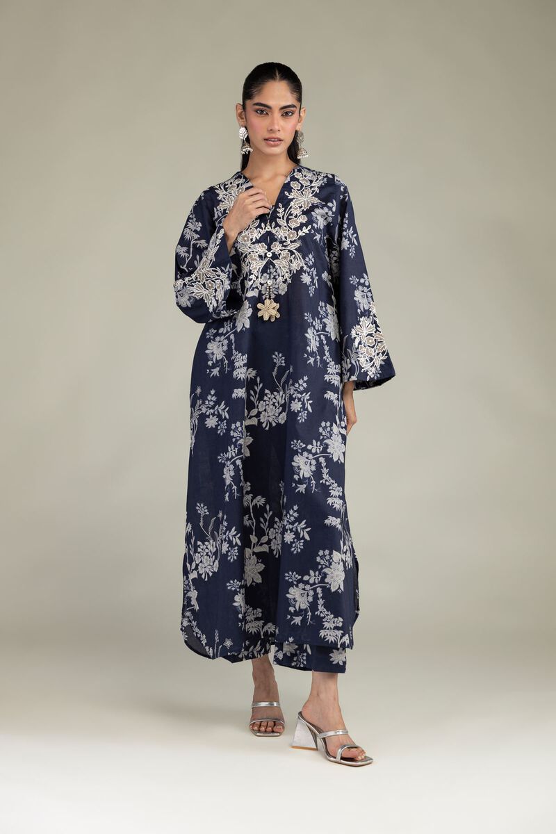 Embroidered | Cambric | Long Cambric Kurta | USD 45.00