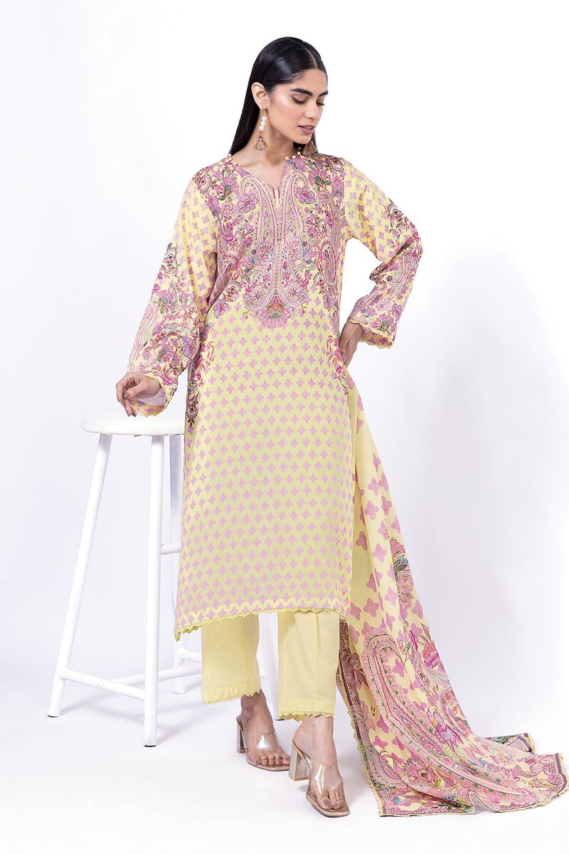 Printed | Messuri | Fabrics 3 Piece | USD 12.00
