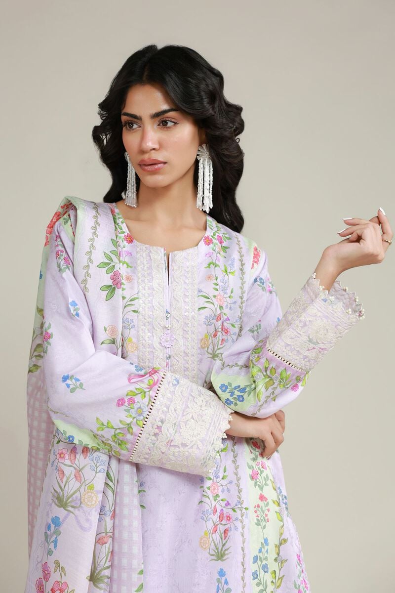 Printed | Jacquard | Tailored 3 Piece | USD 70.00