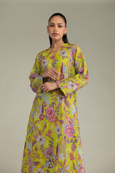 Printed | Cambric | Floral Cambric Kurta | USD 35.00