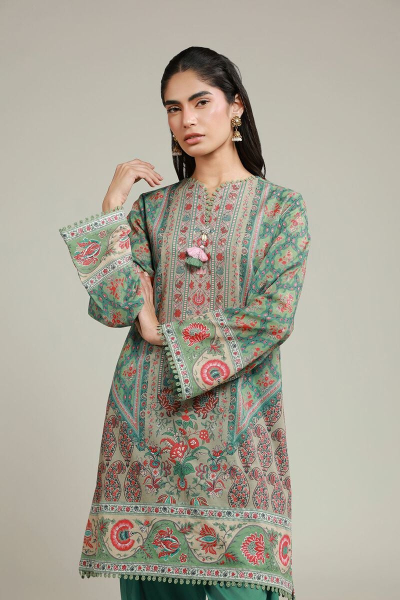 Printed | Cambric | Tailored 2 Piece | Top and Bottom | USD 45.00