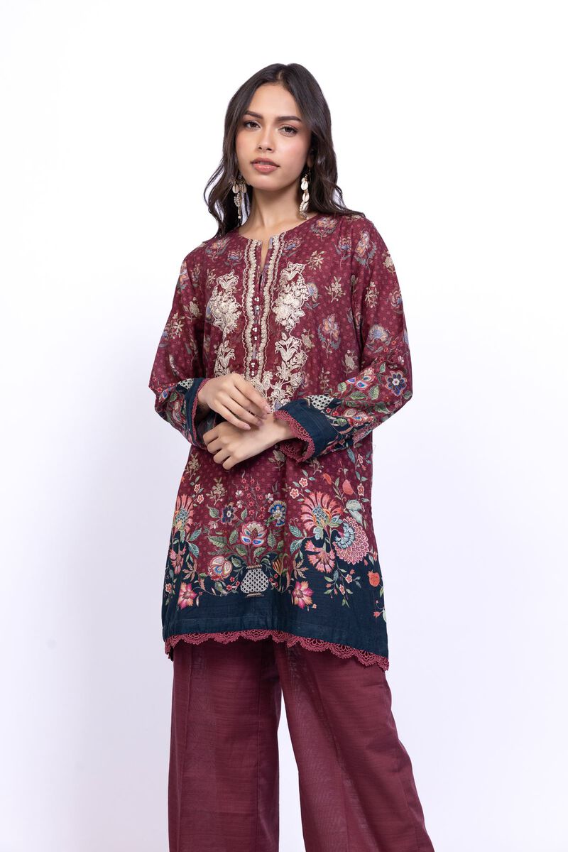 Embroidered | Textured Cotton | Kurta | USD 30.00