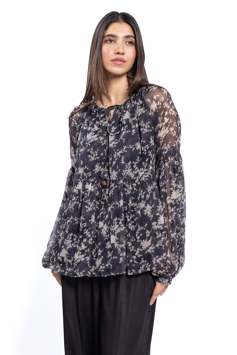 Printed | Chiffon | Blouse | null