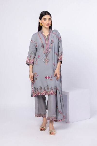Embroidered | Russian Raw Silk | Pants | USD 23.00