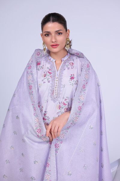 Embroidered | Cotton Net | Dupatta | USD 33.00