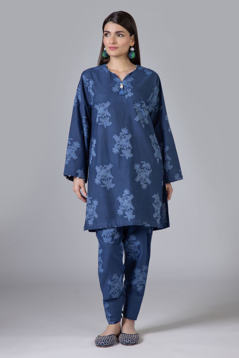 Dyed | Cotton Polyester Broshia Jacquard | Kurta | null