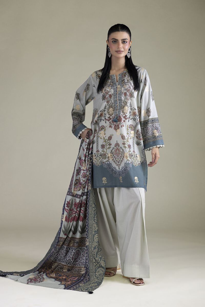 Printed | Jacquard | Tailored 3 Piece | USD 65.00