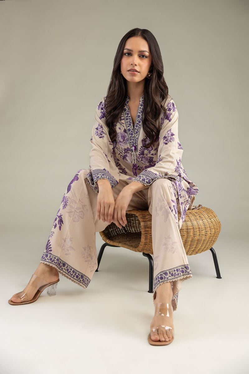 Printed | Viscose | Floral V-Neck Kurta | USD 35.00