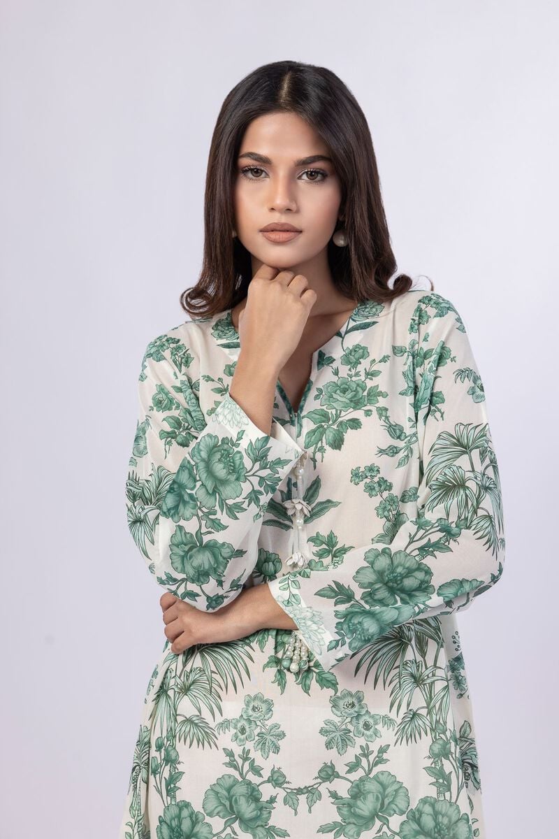 Printed | Swiss Voile | Kurta | USD 25.00