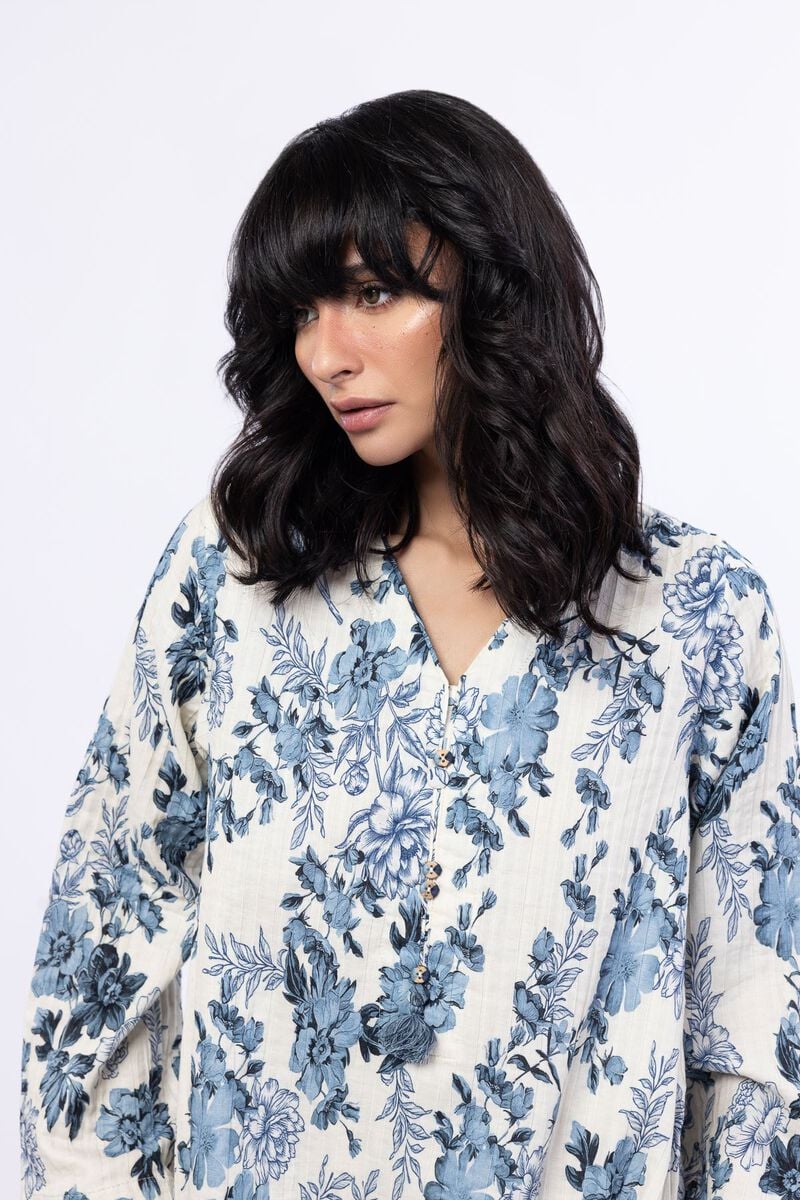 Printed | Double Layer Striped | Kurta | USD 17.50