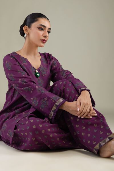 Printed | Textured Weave | Short Printed Kurta | USD 35.00